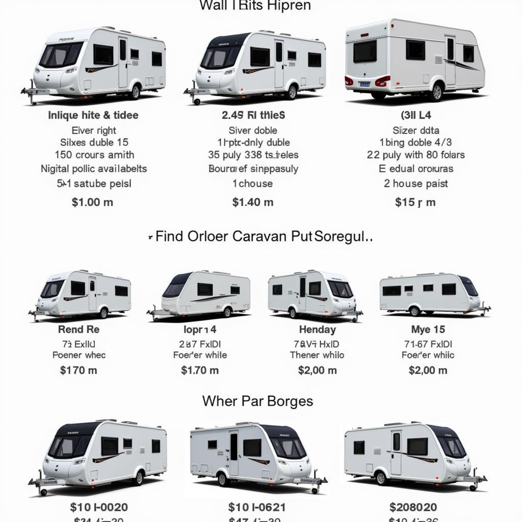 Caravan Auswahl in Peitz