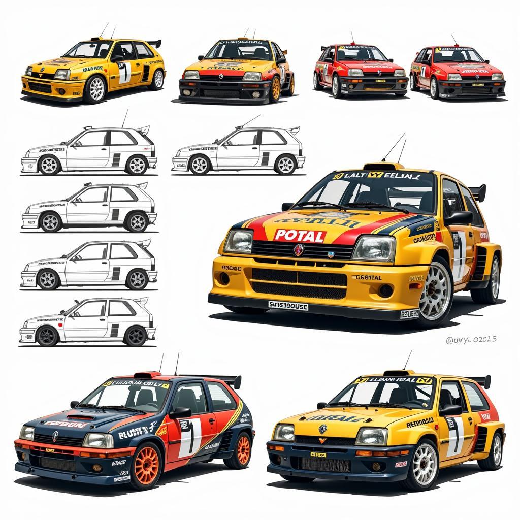 Renault Clio Williams Historische Bilder