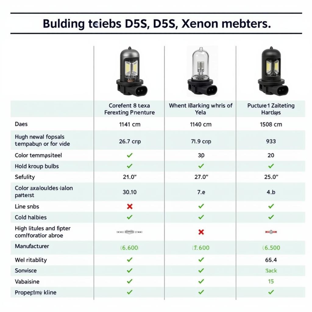 Vergleich verschiedener D5S Xenon Brenner