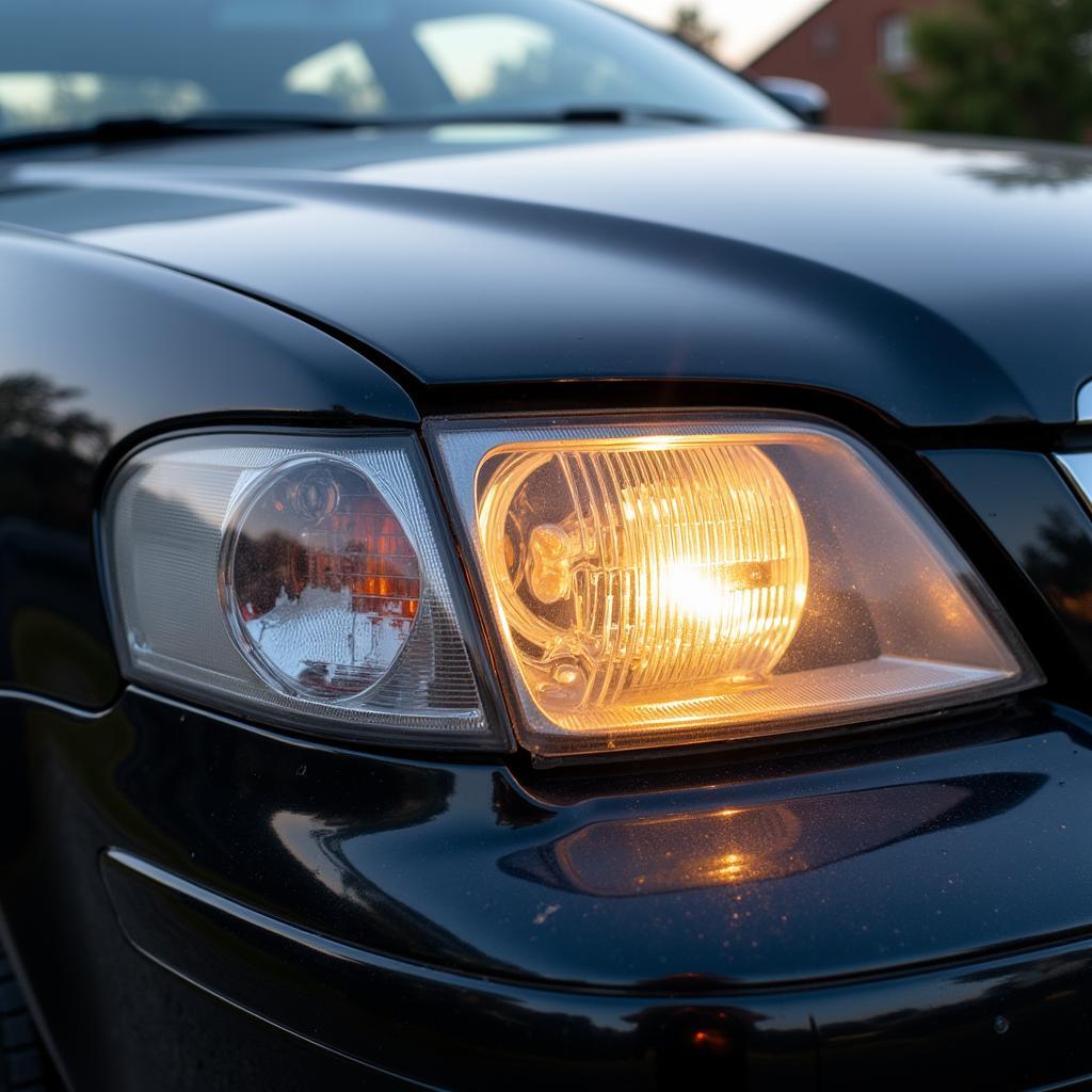 Defektes Auto Tageslicht reparieren