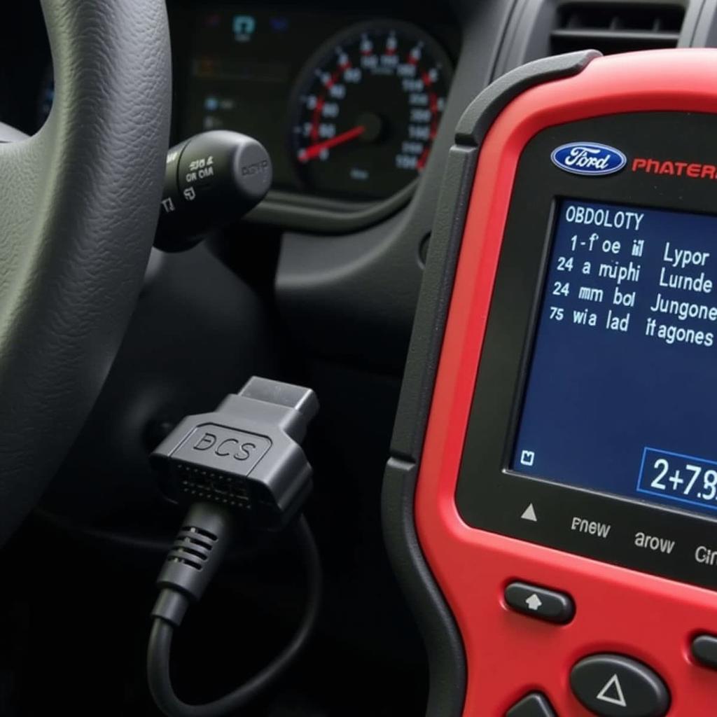 Diagnosegerät für den Ford Transit 2015