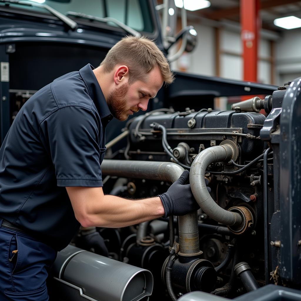 Regelmäßige Wartung für einen effizienten Dieselmotor