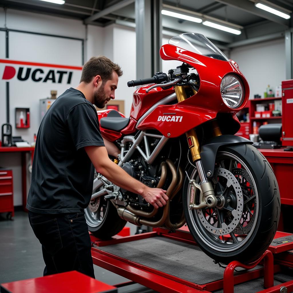 Ducati Werkstatt