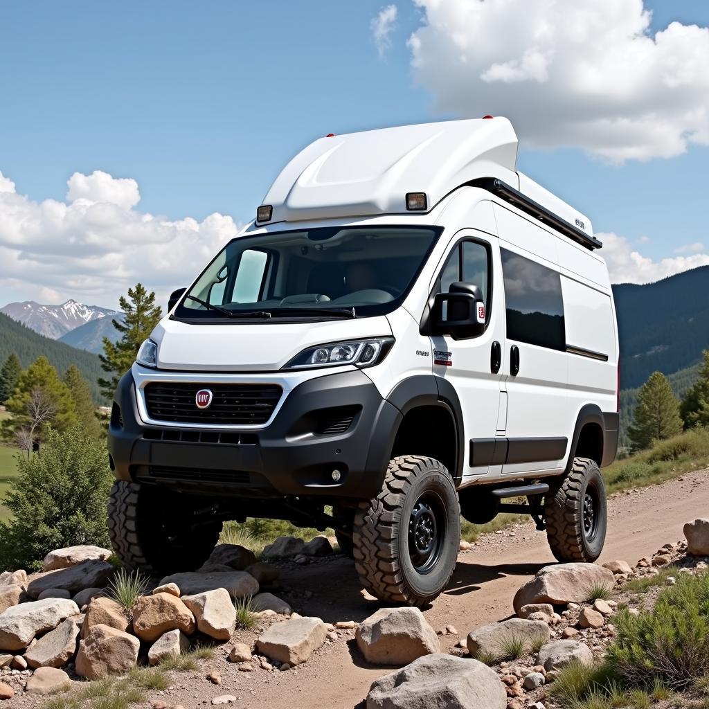 Ducato Höherlegung für Offroad-Fahrten