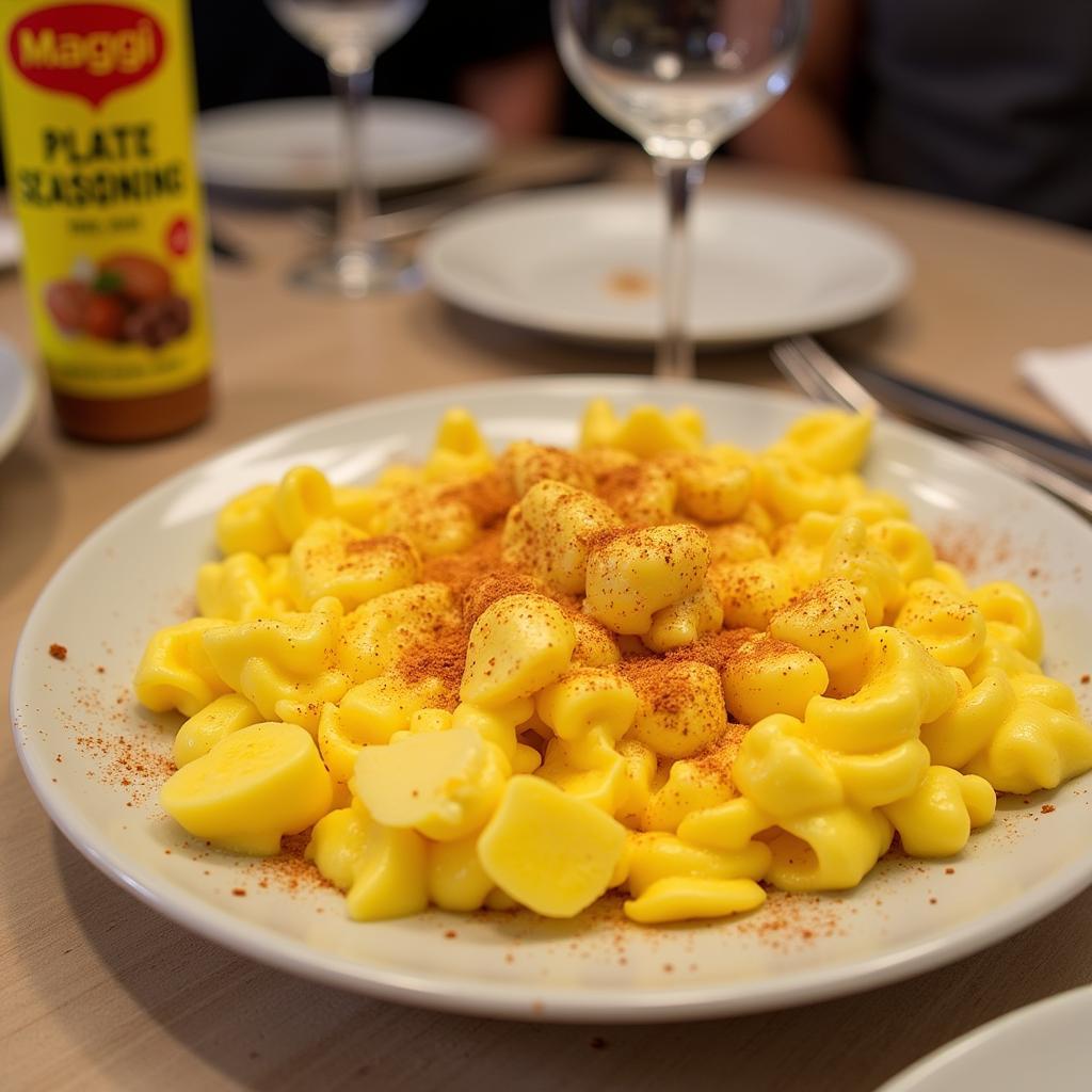 Eier mit Maggi Würzen