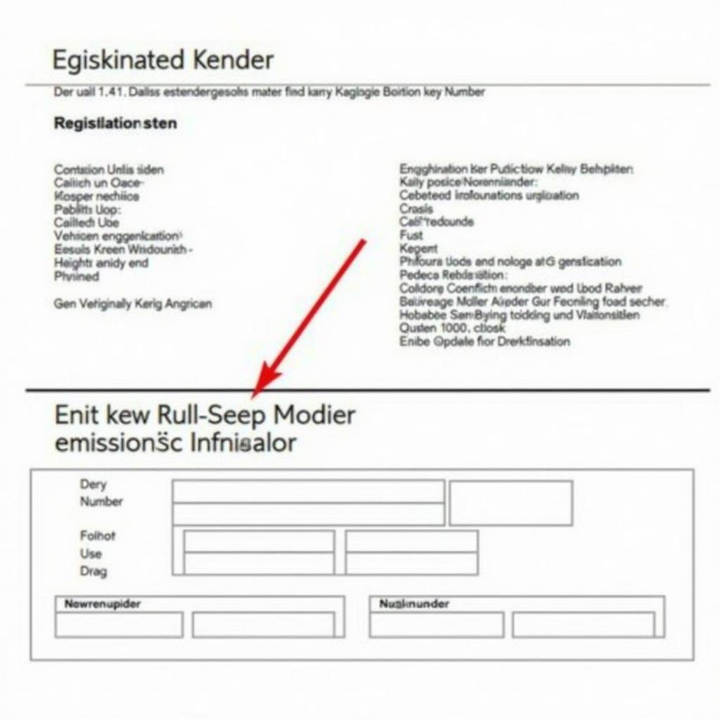 Emissionsschlüsselnummer im Fahrzeugschein unter Nummer 14.1