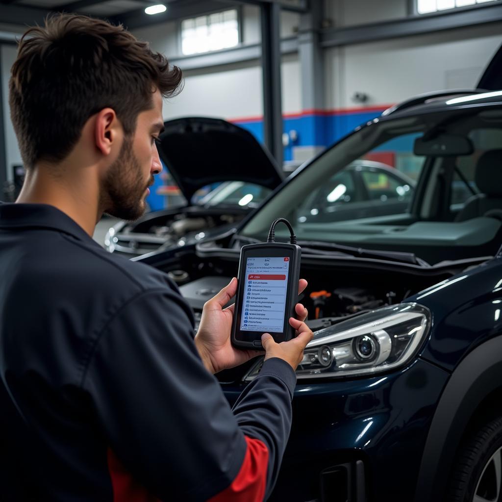 Fehlerdiagnose in der Autowerkstatt