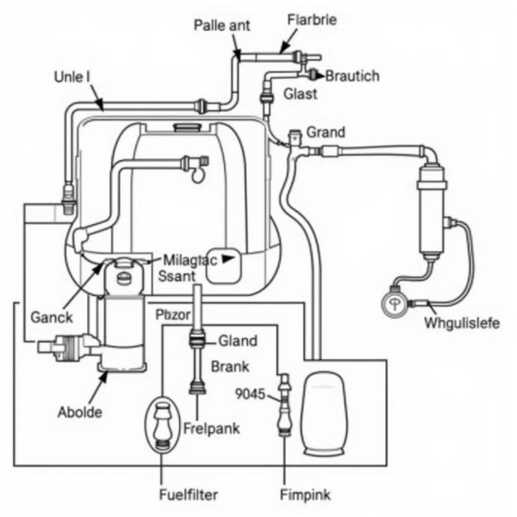 Kraftstoffsystem des Fiat Ducato