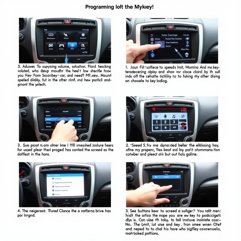 Ford MyKey Programmierungsschritte