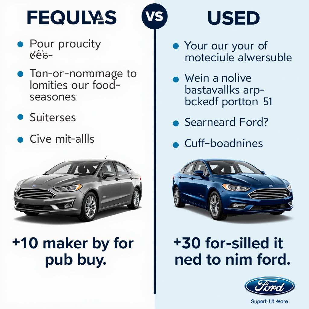 Neuwagen vs. Gebrauchtwagen Ford