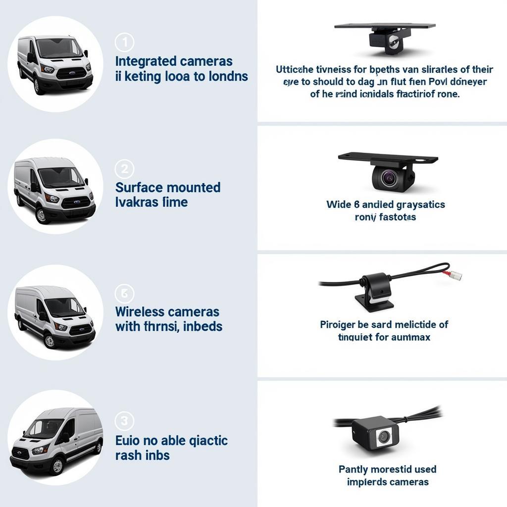 Ford Transit Rückfahrkamera Typen