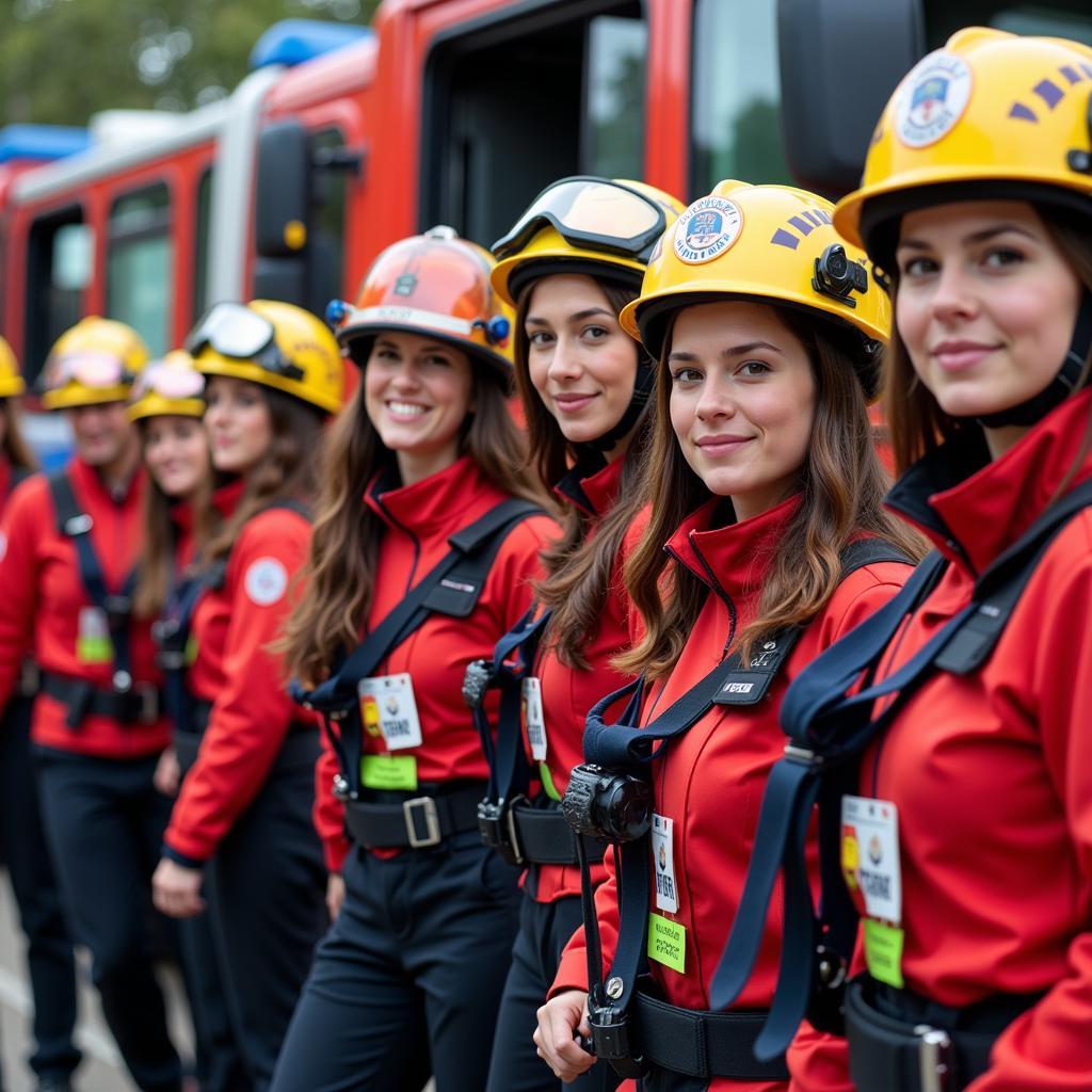 Fraport Feuerwehr Team