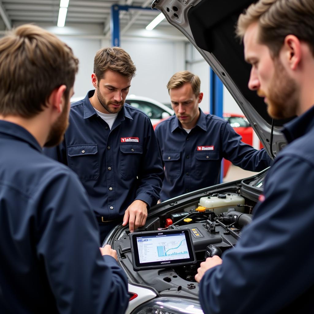 Gabitech Schulung für Automechaniker