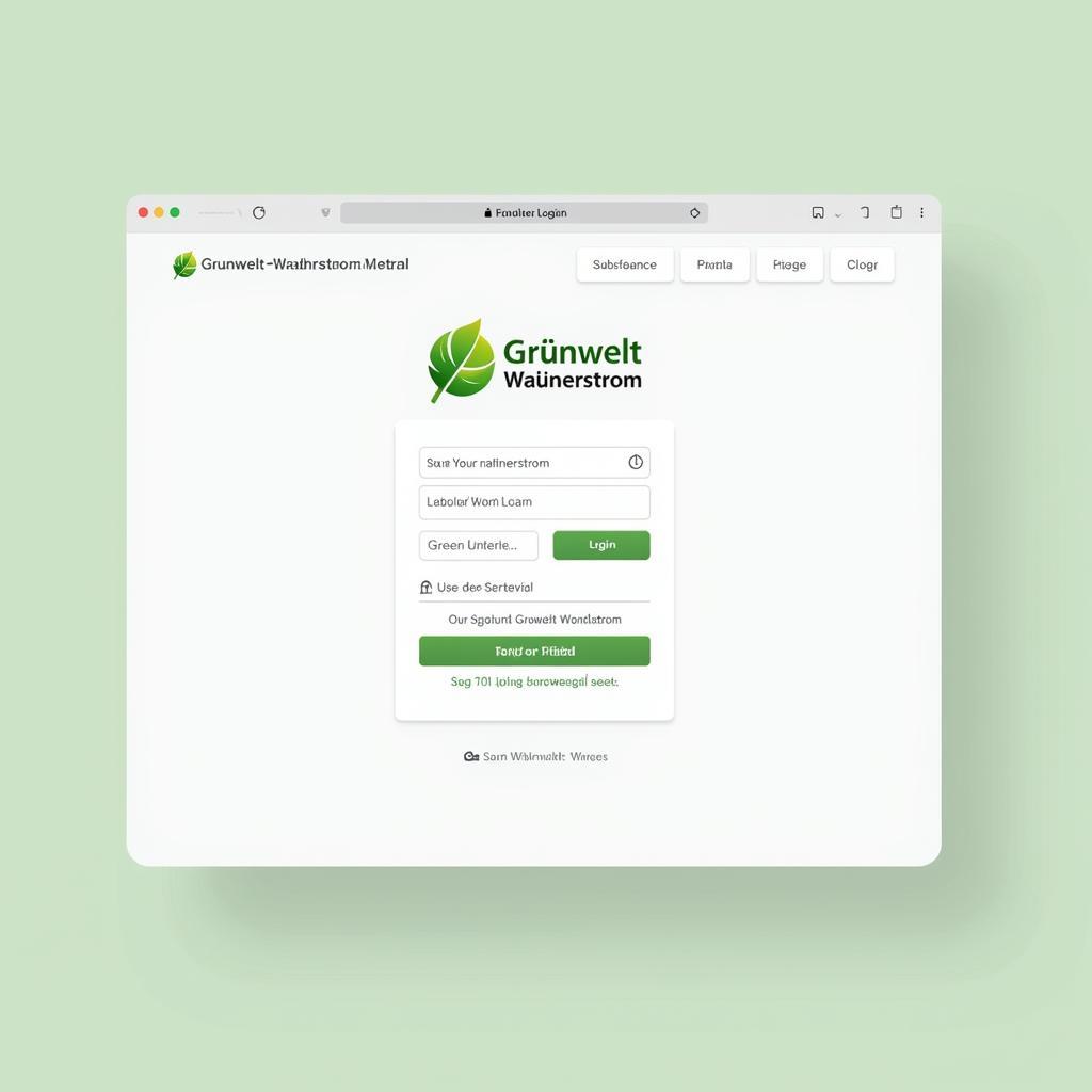 Grünwelt Wärmestrom Login Portal