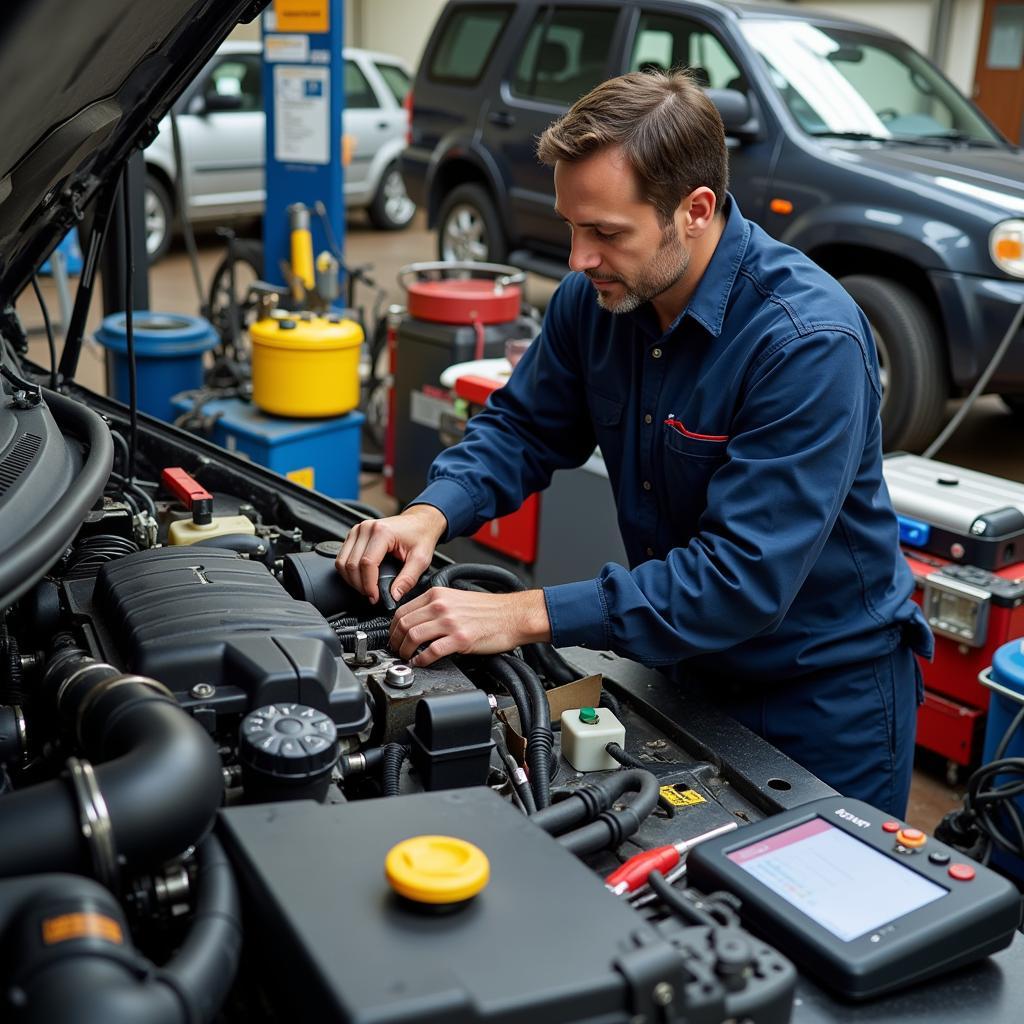 Häufige Auto-Abkürzungen in der Werkstatt