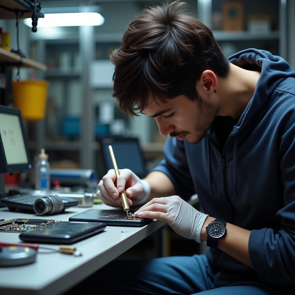 Bei Hardware-Problemen sollte ein Fachmann das Handy überprüfen.