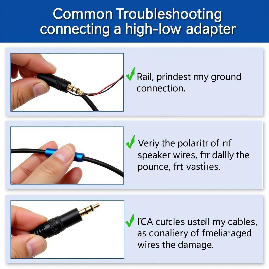 High-Low-Adapter Problemlösung: Tipps und Tricks für den perfekten Sound