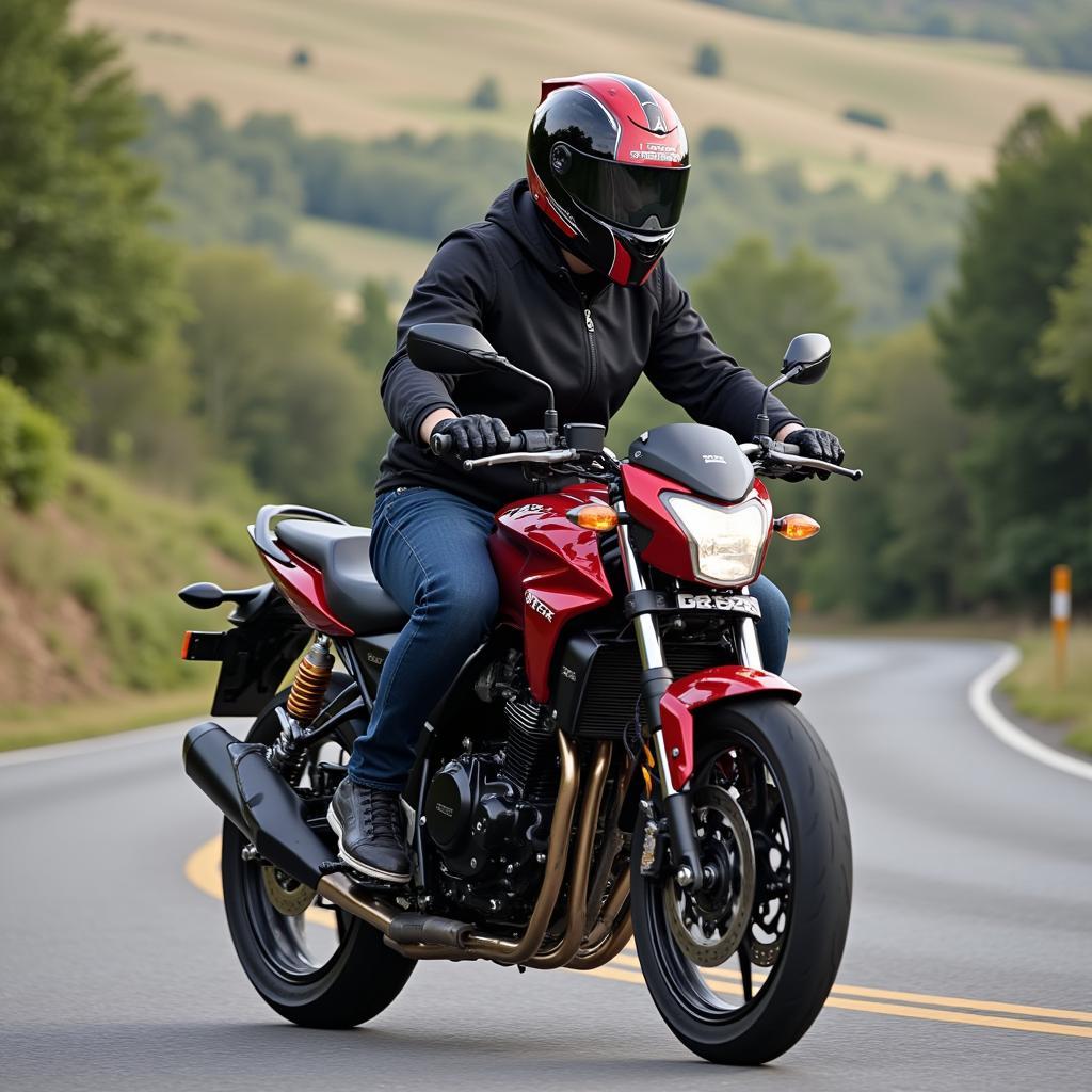 Fahrerlebnis mit der Honda CB650R