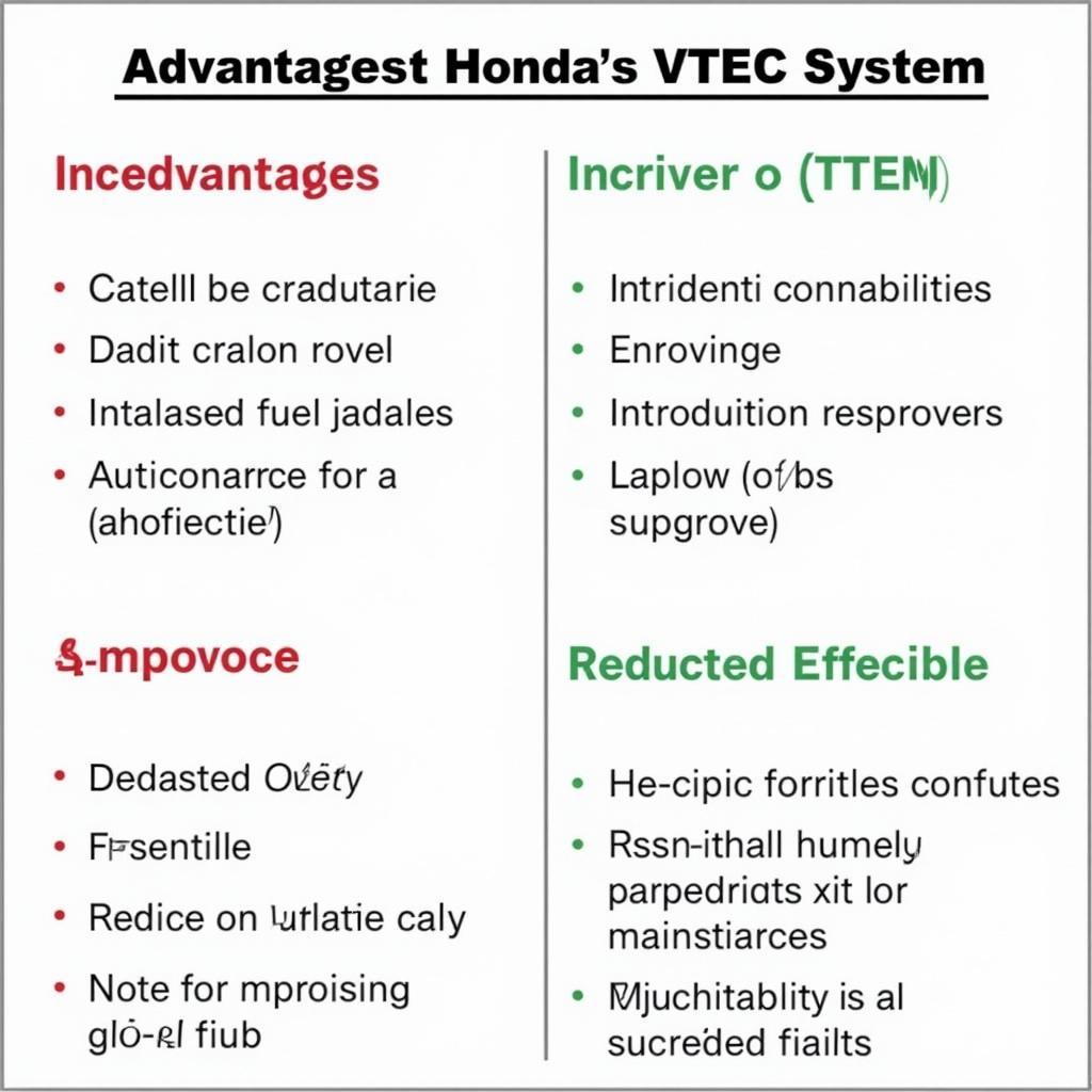 Vorteile und Nachteile von Honda VTEC