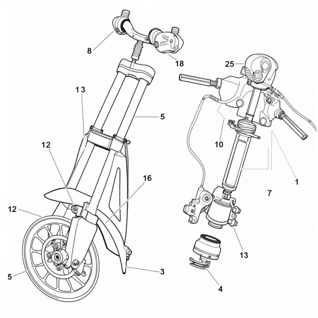 Fahrwerk und Bremsen der Honda XRV 750