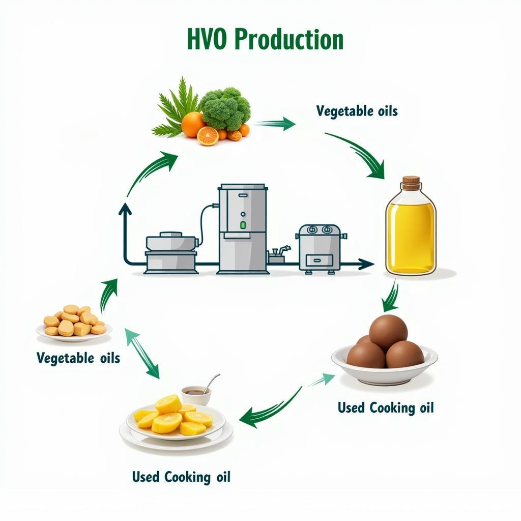 HVO Diesel Produktion