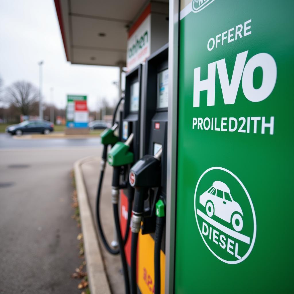 HVO Diesel Tankstelle