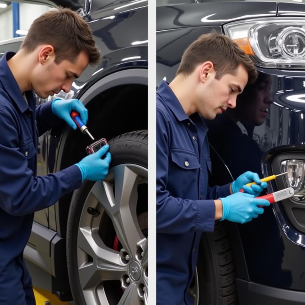 Reparatur bei Hyundai Rückrufaktion