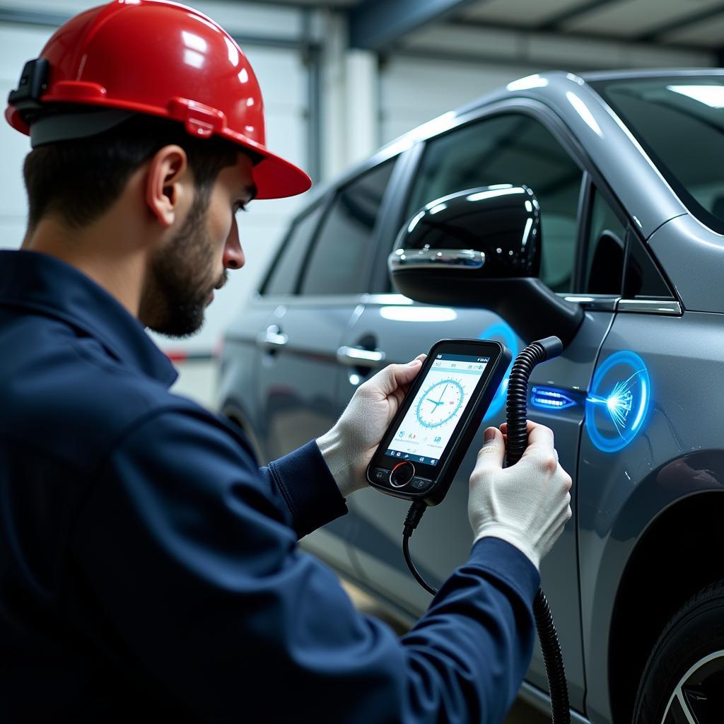 Kalibrierung von Sensoren im Auto