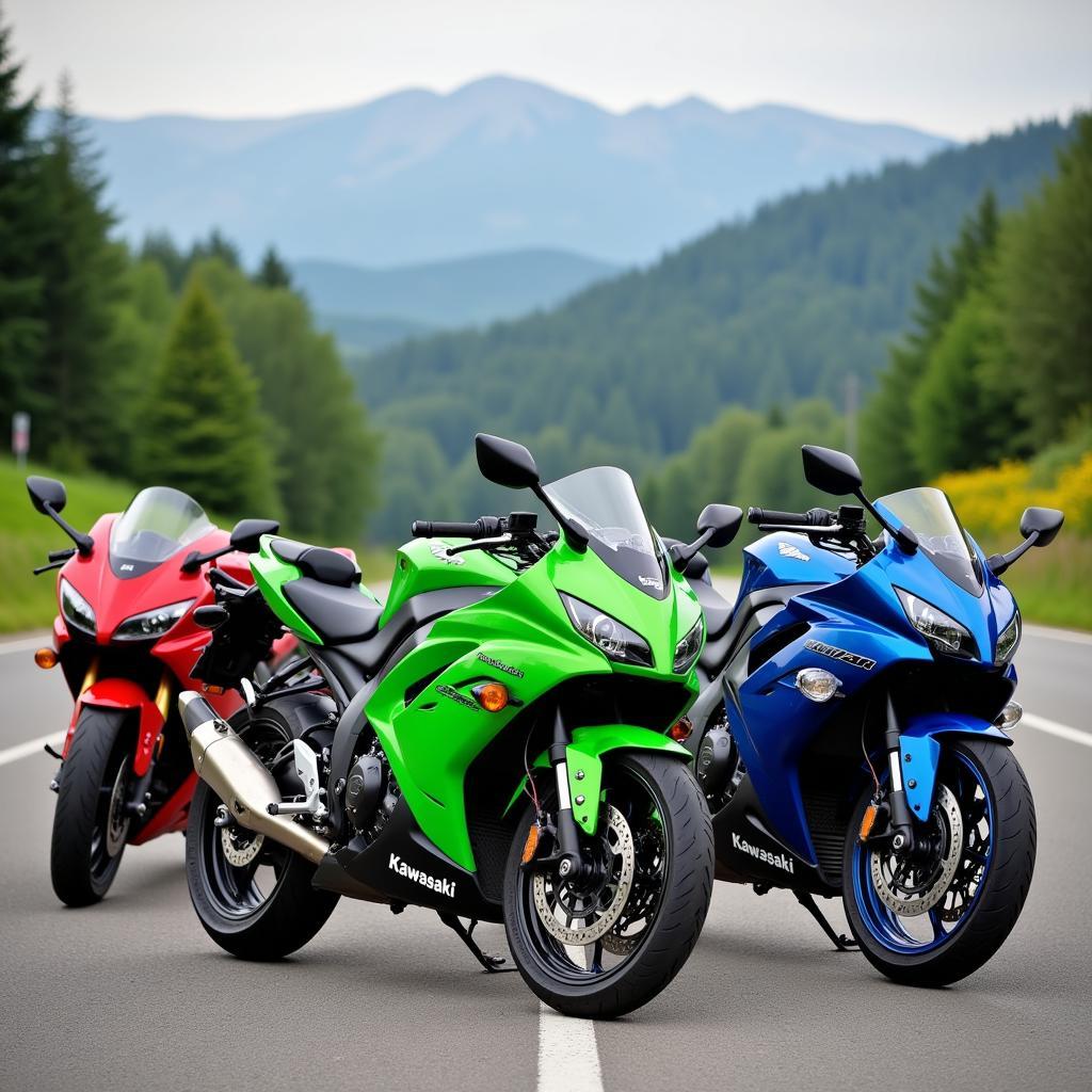 Kawasaki Ninja Modelle in Bergheim: Adrenalin pur auf zwei Rädern.