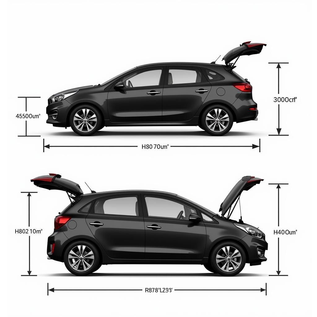 Kia Ceed Abmessungen und Kofferraumvolumen