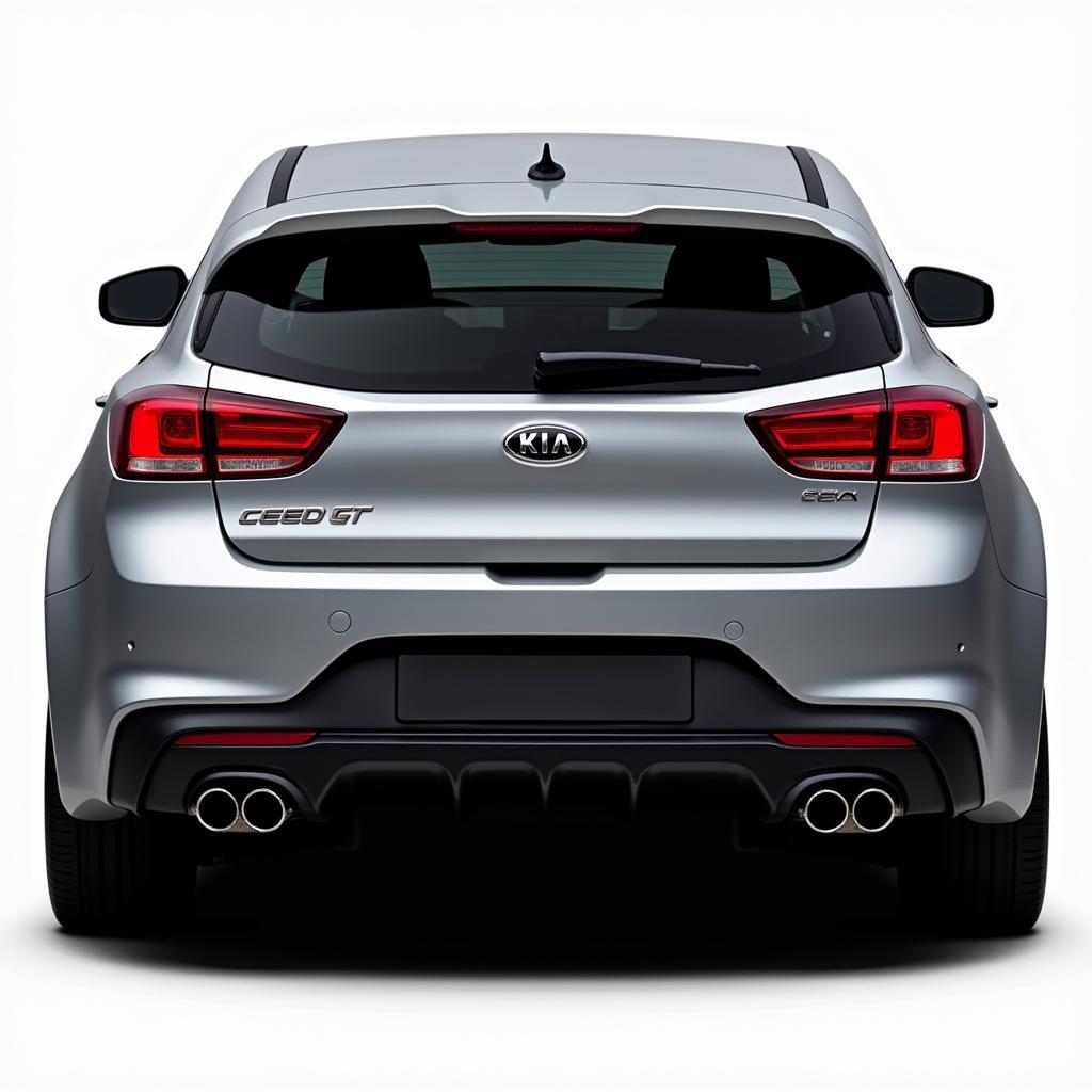 Sportliches Heckdesign des Kia Ceed GT