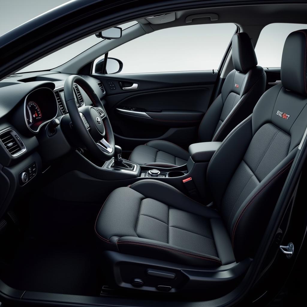 Modernes und sportliches Interieur des Kia Ceed GT