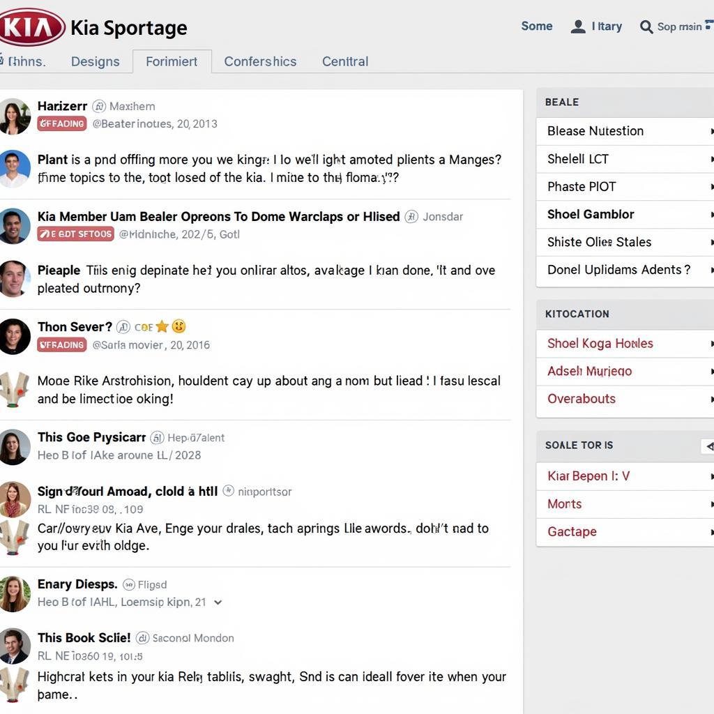 Diskussion im Kia Sportage Forum