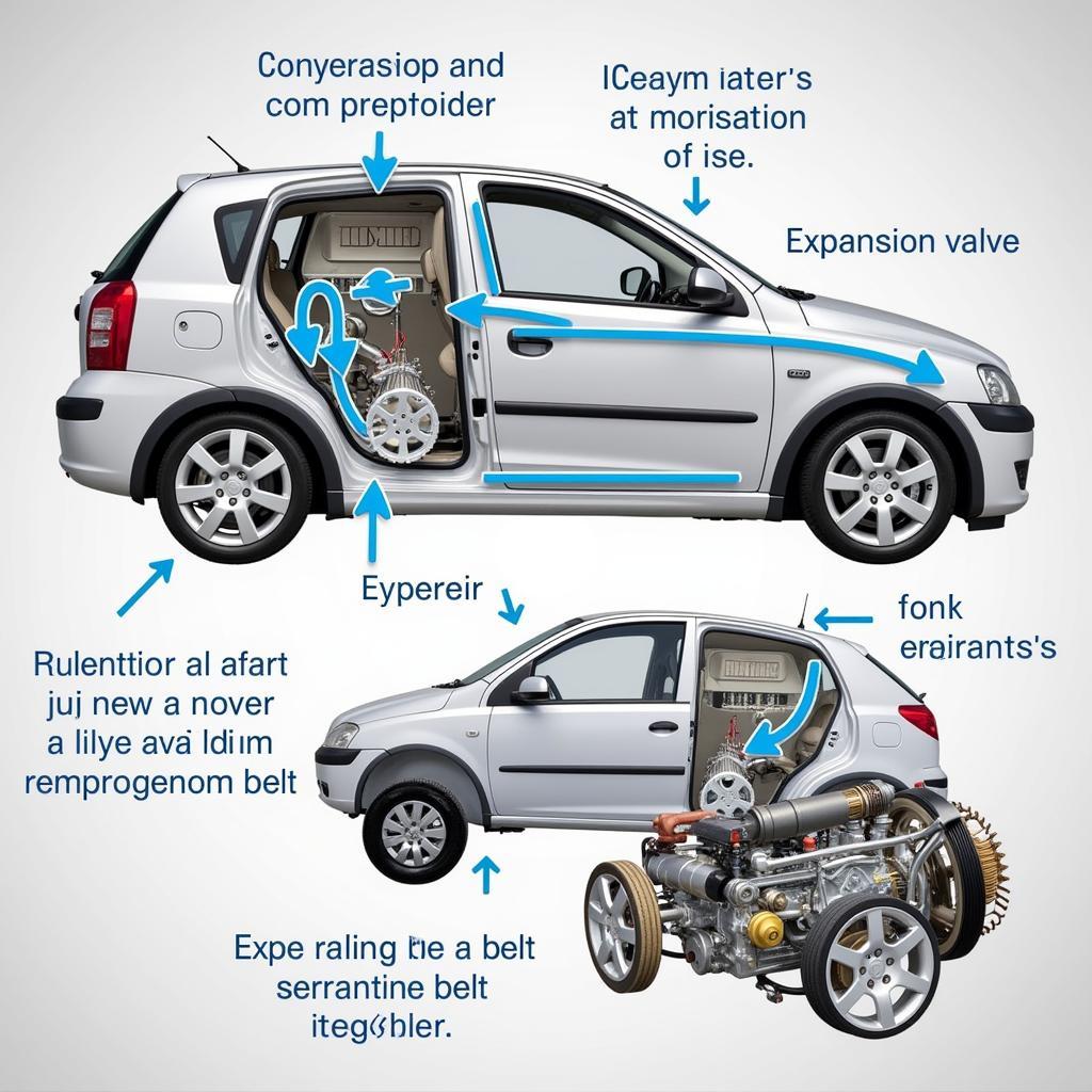 Funktionsweise Klimakompressor Opel Corsa D