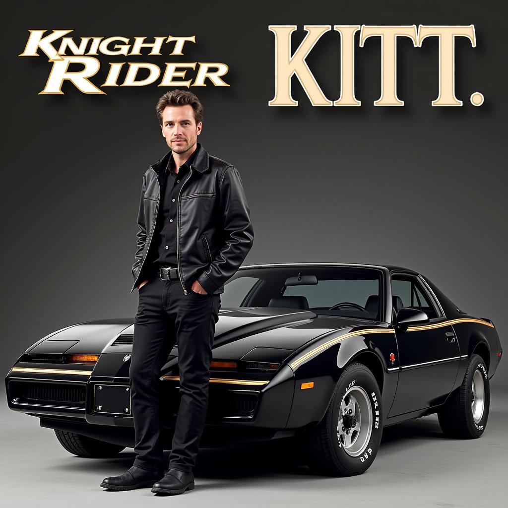 Knight Rider: KITT mit Michael Knight