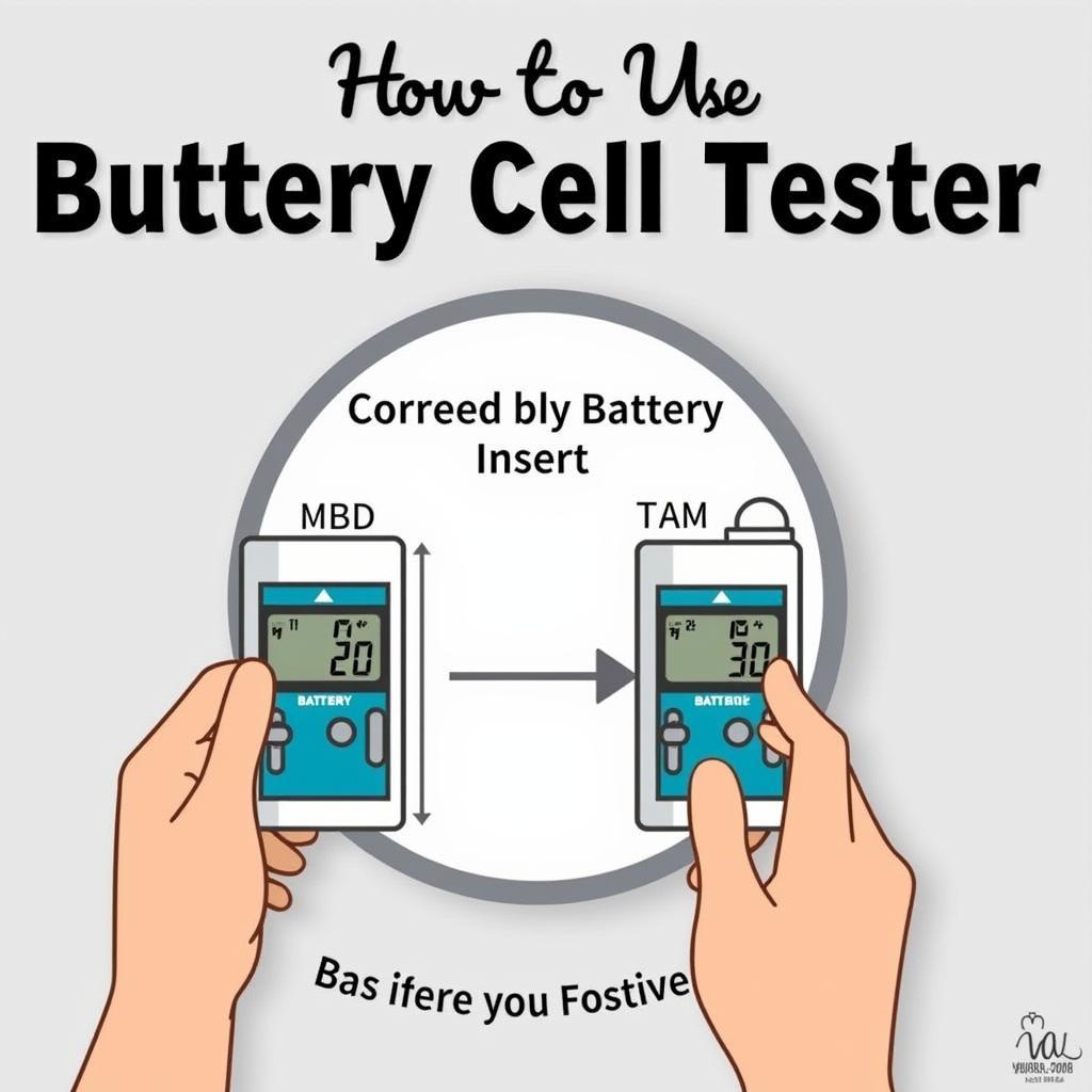 Verwendung eines Knopfzellen-Testers