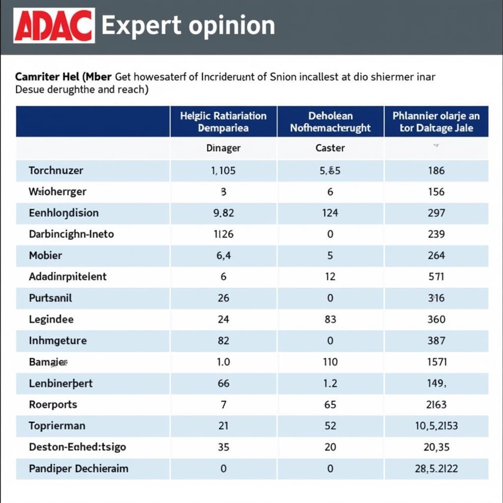 Kosten für ein ADAC Gutachten