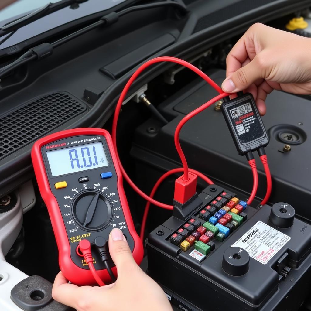 Kriechstrommessung mit einem Multimeter