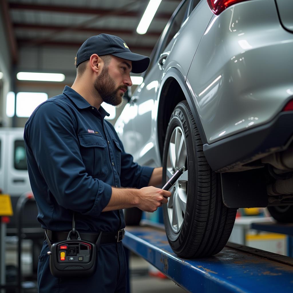 Reparatur eines Leasingfahrzeugs