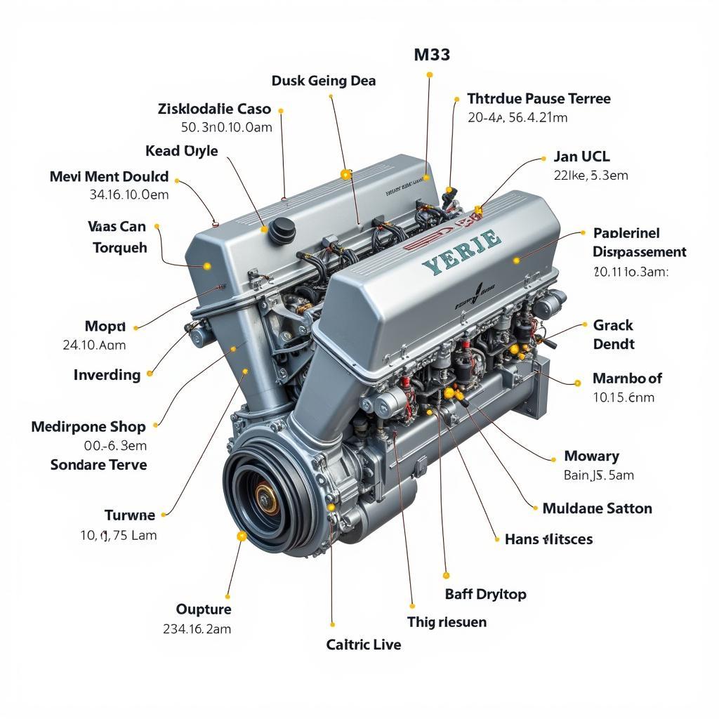 Technische Spezifikationen des M313 Motors