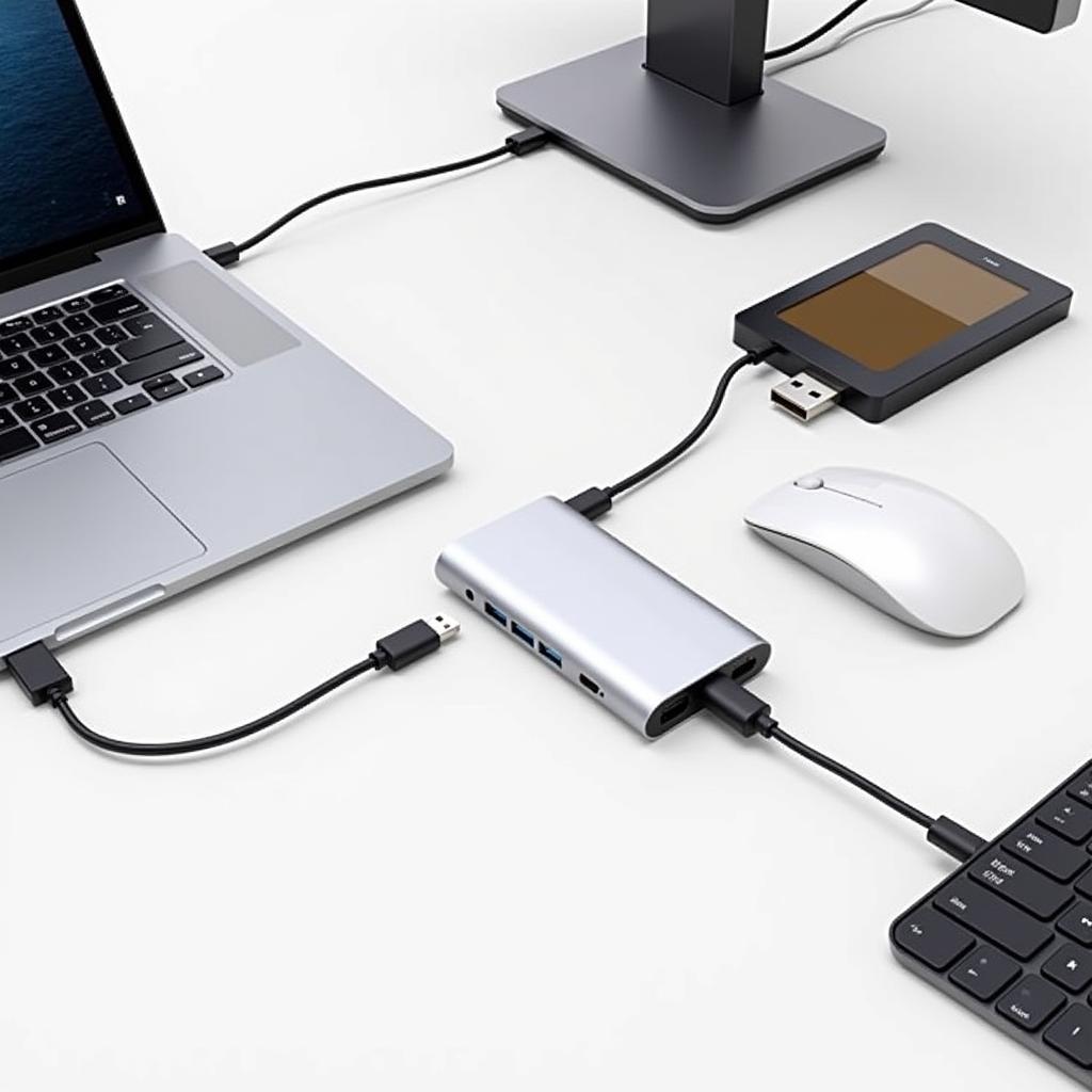 Multiport USB-C Adapter bei MediaMarkt