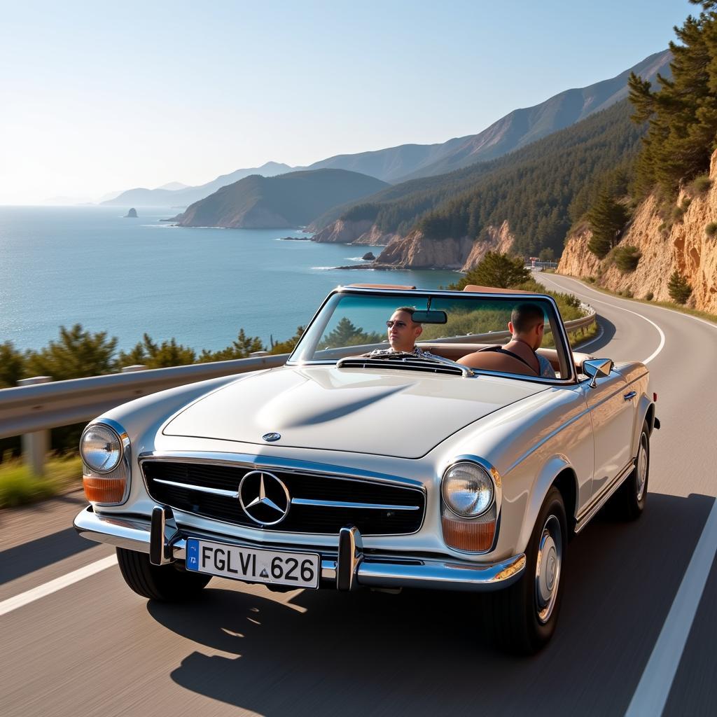 Mercedes 280 SL Cabrio: Ein Fahrerlebnis der Extraklasse