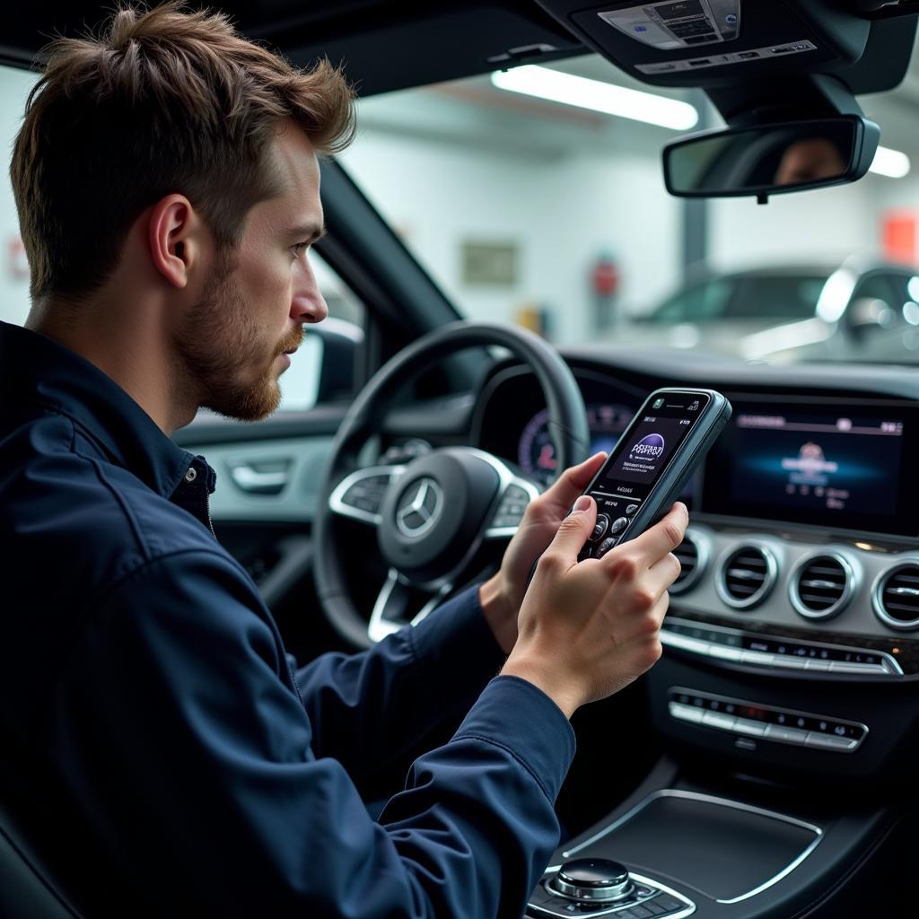 Mercedes-Benz Servicepartner Diagnose