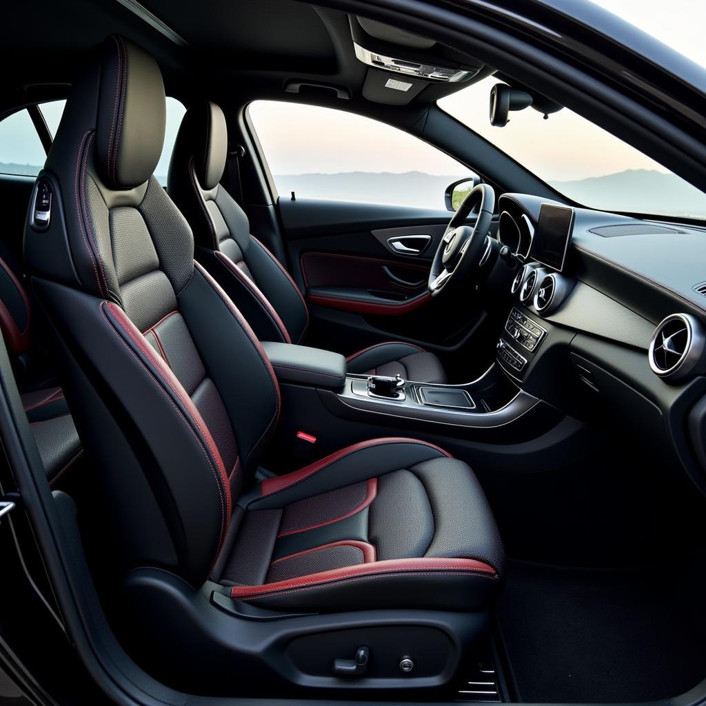 Mercedes CLA AMG Line Interieur