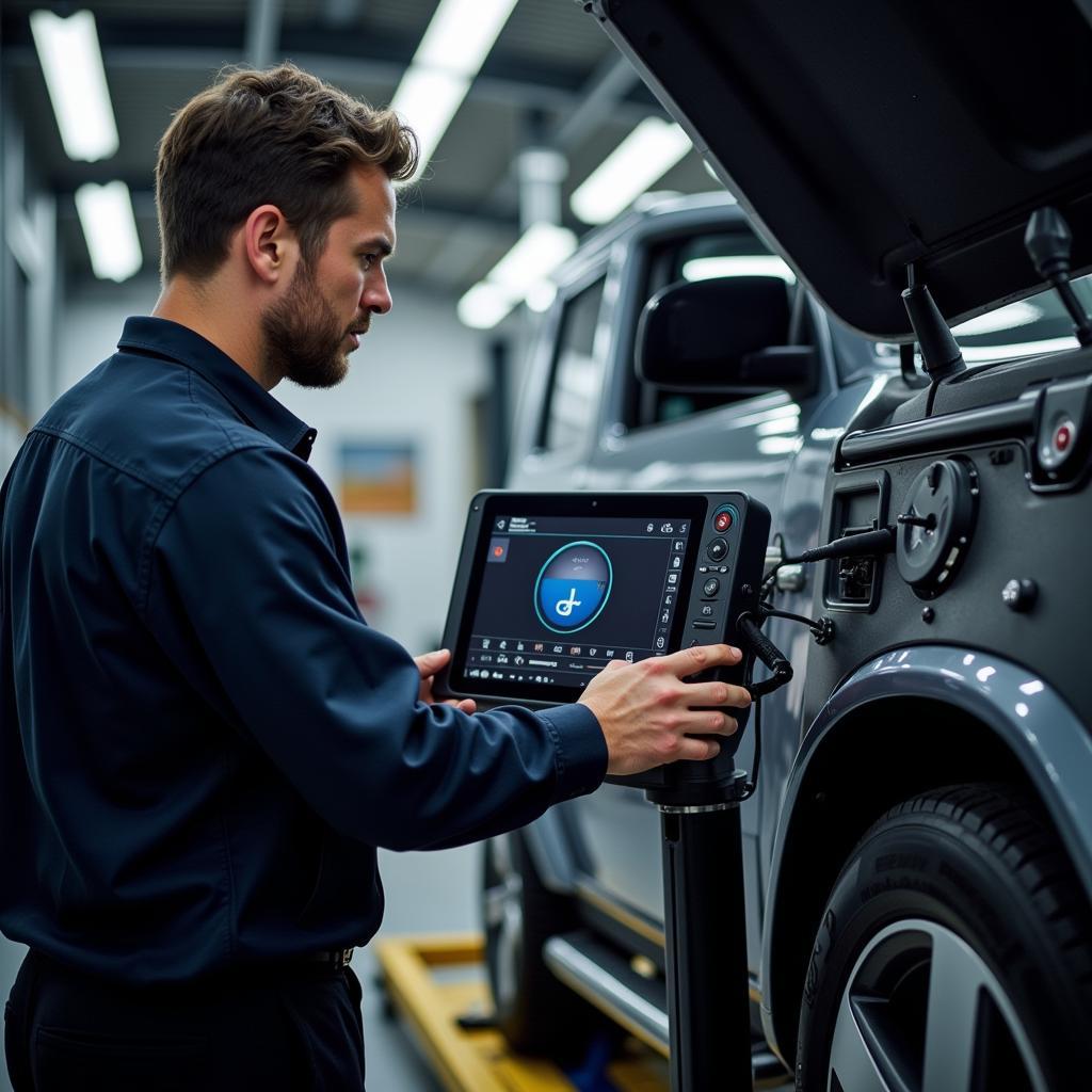 Moderne Diagnosegeräte für Mercedes-Benz in Offenbach: Schnell und präzise Fehleranalyse.