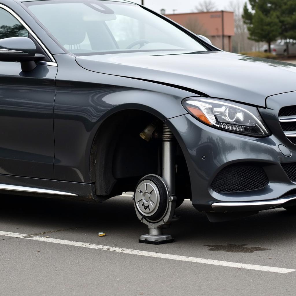 Probleme mit dem Mercedes Luftfahrwerk