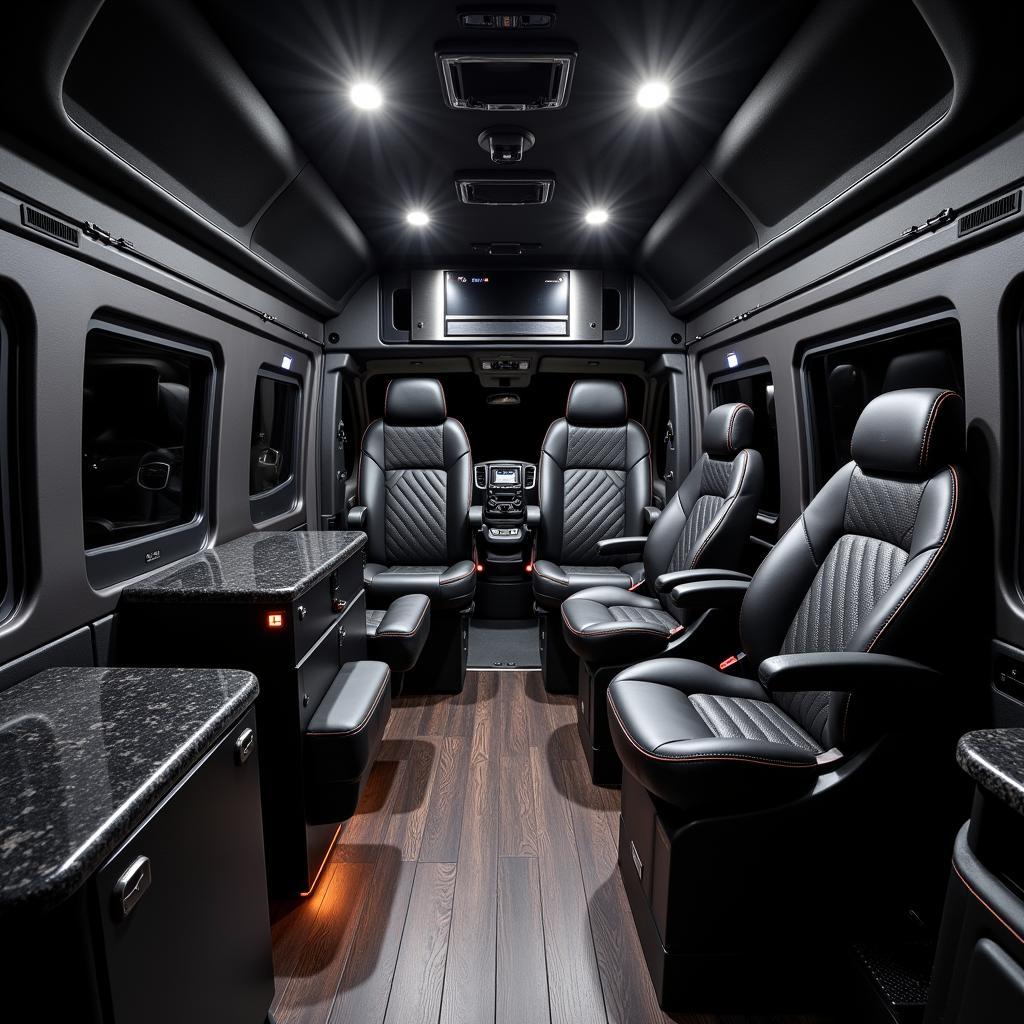 Mercedes Sprinter AMG Interieur