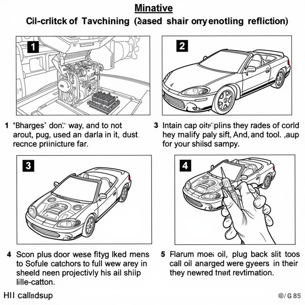 Wartung des Mitsubishi Eclipse Cabrio