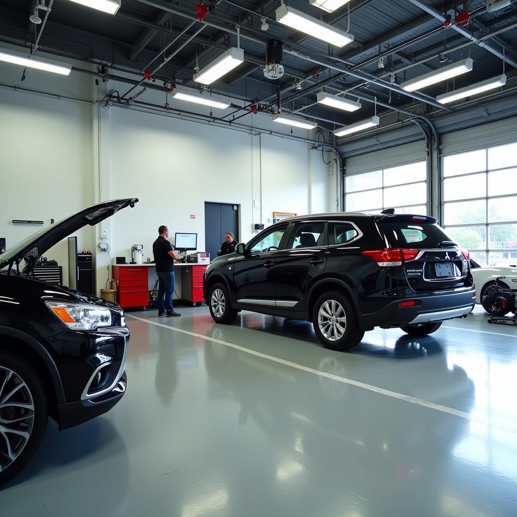 Mitsubishi Vertragswerkstatt Service Center