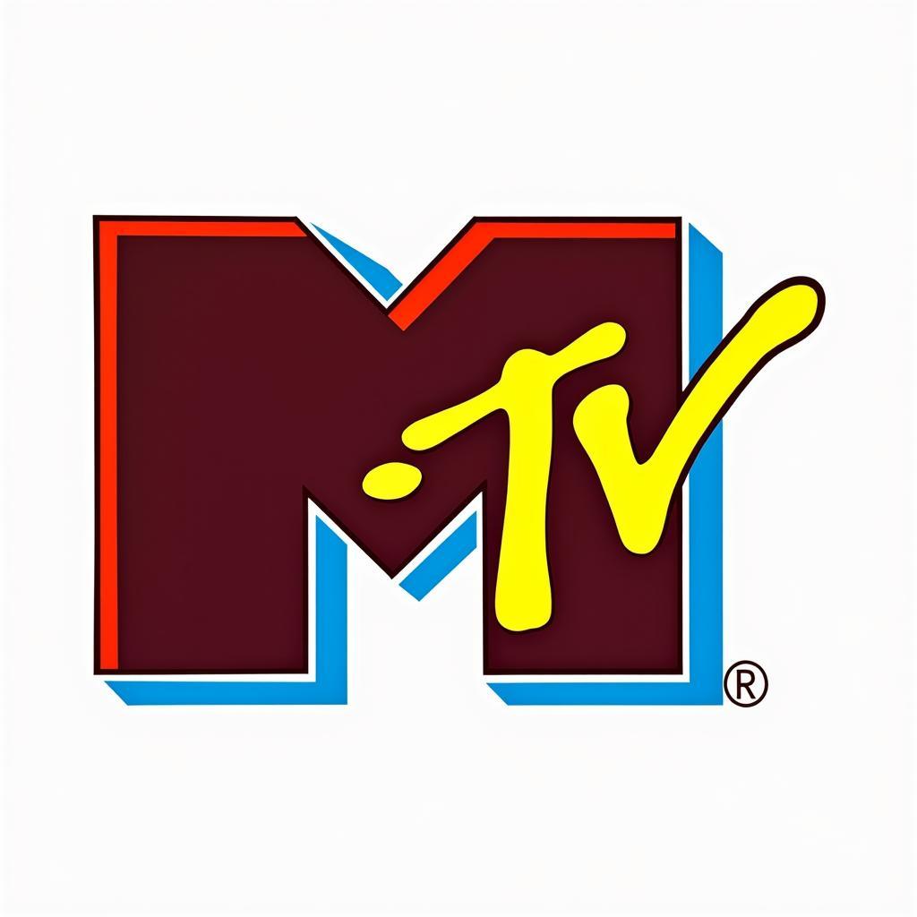 MTV Logo aus den 80er Jahren